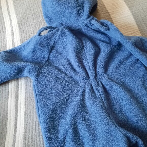 OKIE DOKIE Infant Woolen Coverall Snowsuit with Hoodie - Navy/ Lion, 3-6 months - Picture 8 of 16